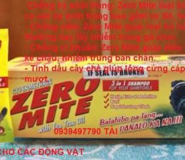 ZERO MITE 10 ML(XÀ BÔNG TẮM)